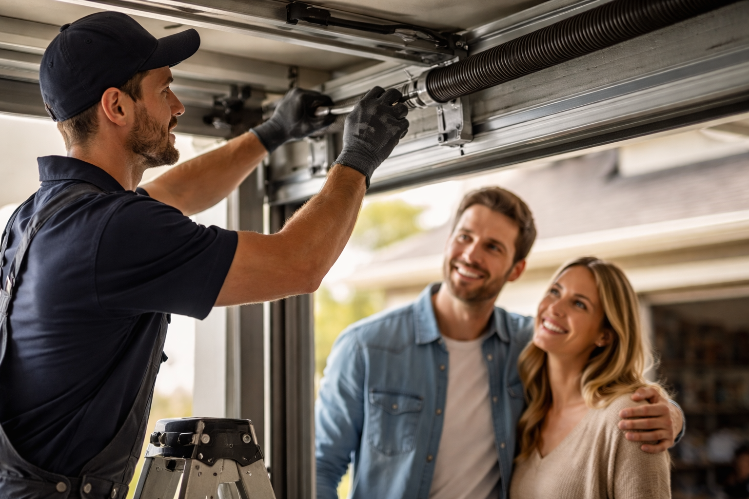 Why Homeowners in Wendell Trust Professional Garage Door Spring Replacement Services