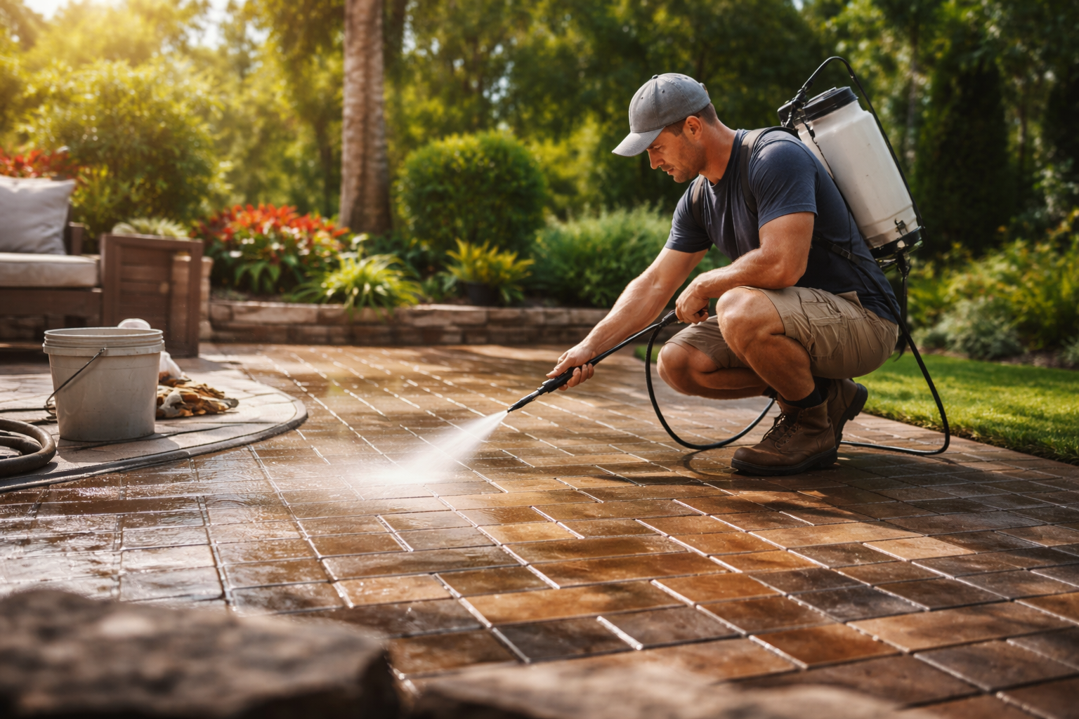 Paver Sealing Lutz: The Complete Guide to Protecting Your Brick Pavers in Florida